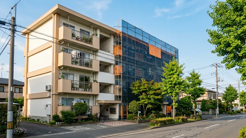 マンション外壁塗装の費用相場｜大規模修繕との違いと管理組合の進め方