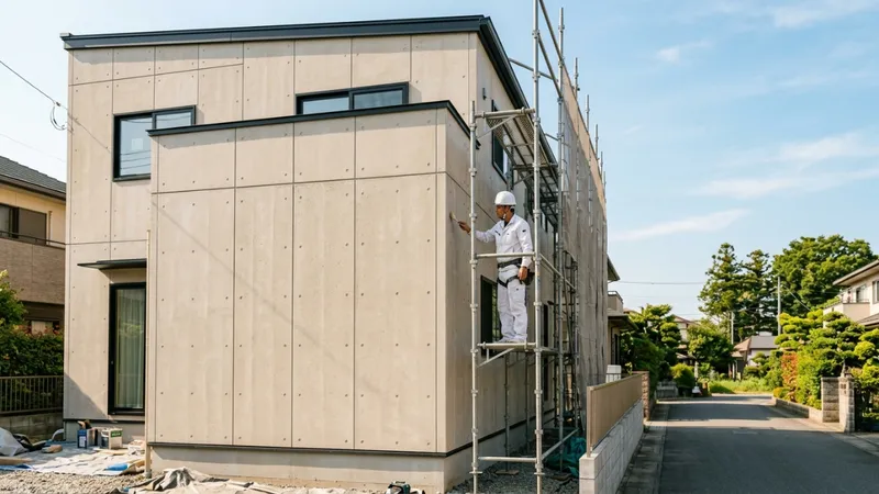 ヘーベルハウスの外壁塗装｜ALC外壁の費用相場と注意点